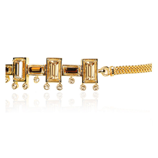 Tap in Smoky Quartz Gold with Yellow Gold Finish