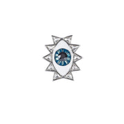 Silver Evil Eye Ring